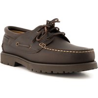 Aigle Herren Bootschuhe braun Glattleder von Aigle