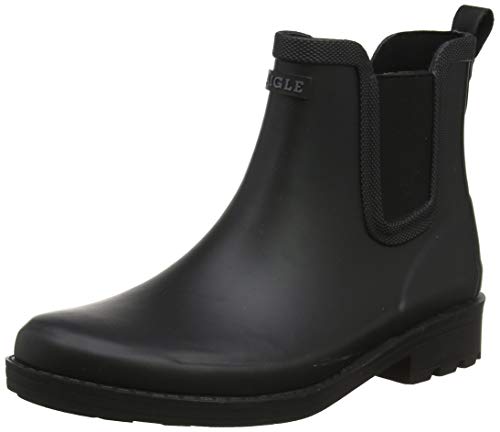 Aigle Damen Carville Gummistiefel, Schwarz (Noir 001), 35 EU von Aigle