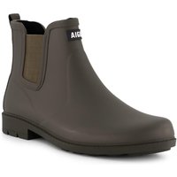 Aigle Herren Chelsea Boots grün Gummi von Aigle