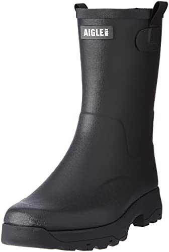 Aigle Damen Alya Gummistiefel, Schwarz, 35 EU von Aigle