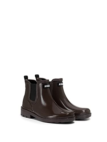 Aigle Damen Carville 2 Gummistiefel, Cocoa Braun, 36 EU von Aigle