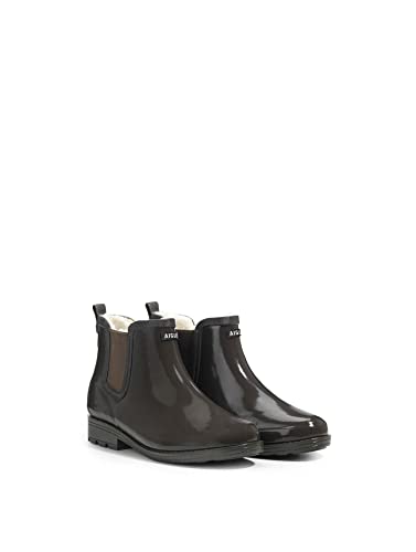 Aigle Damen Carville Fur 2 Gummistiefel, Khaki, 38 EU Aigle Damen Carville Fur 2 Gummistiefel, Khaki, 38 EU von Aigle