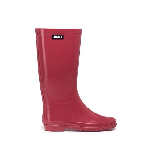 Aigle Damen Eliosa Gummistiefel, Magenta, 41 EU von Aigle