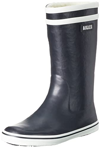 Aigle Damen Malouine Fur 2 Gummistiefel, Marine, 36 EU von Aigle