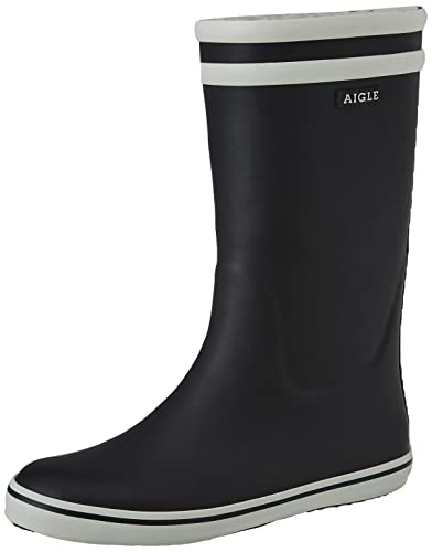 Aigle Damen Malouine Fur Schneestiefel Blau (Marine) 36 EU von Aigle