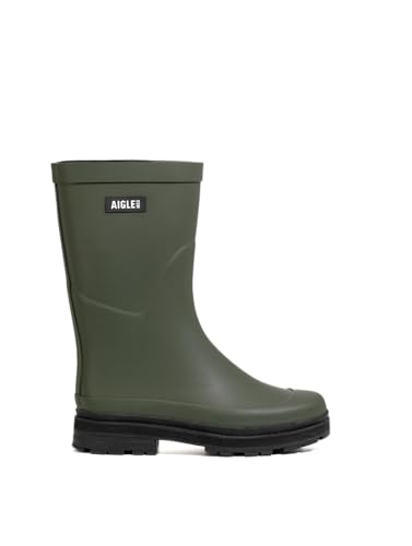 Aigle Damen Mid Rain M Regenstiefel, Avocado, 43 EU, Avocadofarben, 43 von Aigle