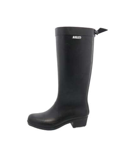 Aigle Damen Myrica Gummistiefel, Schwarz, 38 EU von Aigle