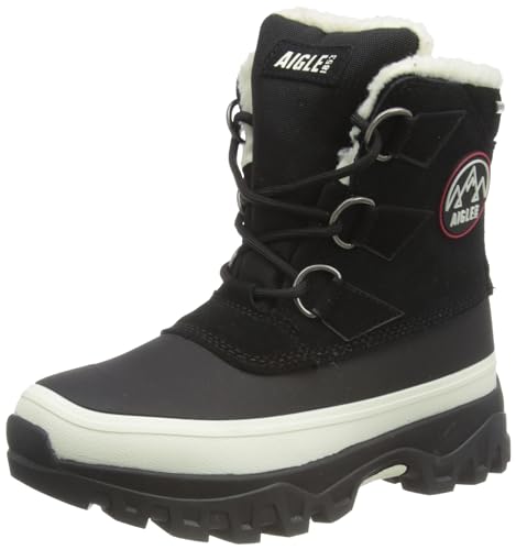 Aigle Damen Snow Adler W Schneestiefel, Schwarz, 36 EU von Aigle