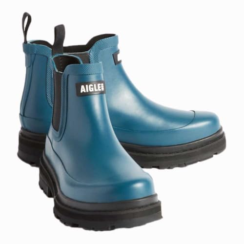 Aigle Damen Soft Rain 2 Rubber Storm Blue Stiefel 39 EU von Aigle