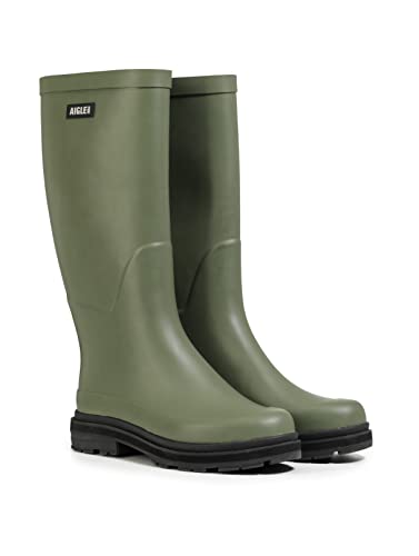 Aigle Damen Ultra Rain Gummistiefel, Olivin, 40 EU von Aigle