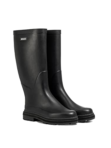 Aigle Damen Ultra Rain Gummistiefel, Schwarz, 36 EU von Aigle