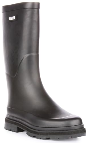 Aigle Damen Ultra Rain Gummistiefel, Schwarz, 38 EU von Aigle