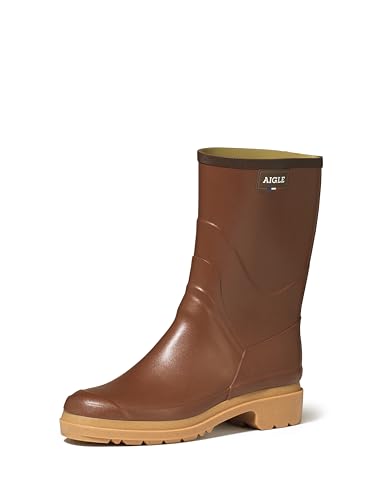 Aigle Herren Bison Gummistiefel, Marrón Ambre, 41 EU von Aigle