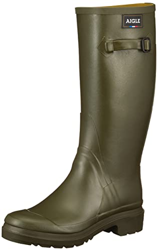 Aigle Herren Cessac Regenstiefel, Khaki, 42 EU von Aigle