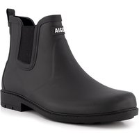 Aigle Herren Chelsea Boots schwarz Gummi von Aigle