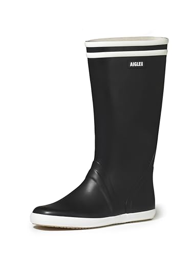 Aigle Herren Goeland Gummistiefel, Marineblau, Weiß, 2, 44 EU Aigle Herren Goeland Gummistiefel, Marineblau, Weiß, 2, 44 EU von Aigle