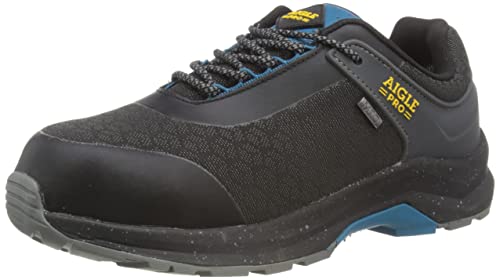 Aigle Herren Ixane MTD S3 Wanderschuhe, Schwarz, 43 EU von Aigle