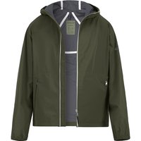 Aigle Herren Regenjacke grün Mikrofaser unifarben von Aigle