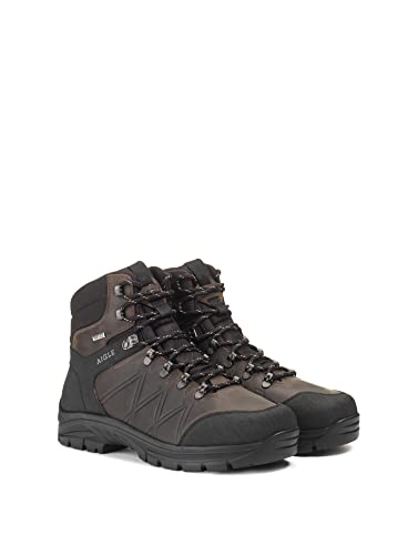 Aigle Herren Klippe Wanderstiefel, Dunkelbraun, 44 EU von Aigle