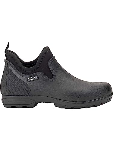 Aigle Herren Lessfor Plus M2 Holzschuh, Schwarz, 40 EU von Aigle