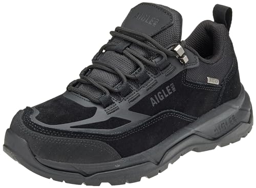 Aigle Herren Palka Low Mtd Sneaker, Schwarz, 37 EU von Aigle