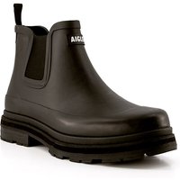 Aigle Herren Regenstiefeletten schwarz Gummi von Aigle