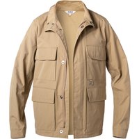 Aigle Herren Fieldjacket beige Baumwolle unifarben von Aigle