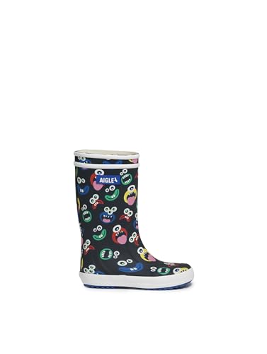 Aigle Lolly Pop Play2 Gummistiefel, Multicoloured Monsters, 24 EU Aigle Lolly Pop Play2 Gummistiefel, Multicoloured Monsters, 24 EU von Aigle