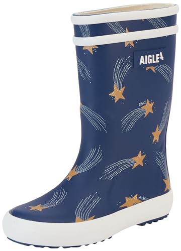 Aigle Jungen Unisex Kinder Lolly Pop Play3 Gummistiefel, Starship, 24 EU von Aigle