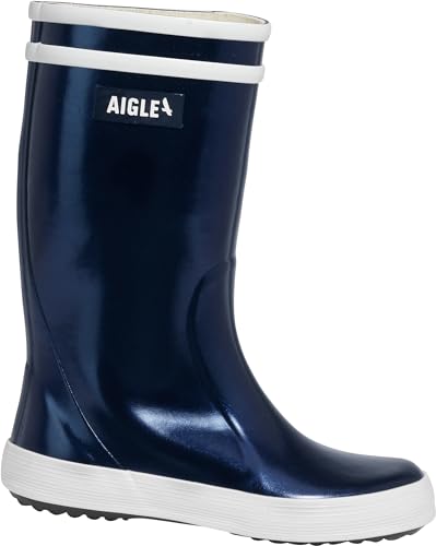 Aigle Lolly Irrise 2 Gummistiefel, Blau-Bleu Cosmos, 30 EU von Aigle