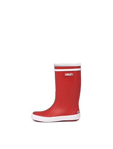 Aigle Lolly POP FUR 2 Gummistiefel, rot, 32 EU von Aigle