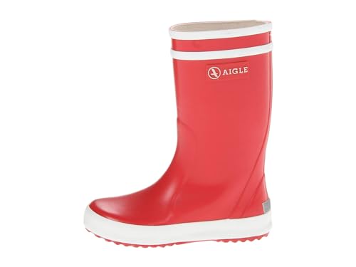 Aigle Lolly Pop Unisex-Kinder Gummistiefel Rot (Rot / Weiß 8) 27 EU von Aigle