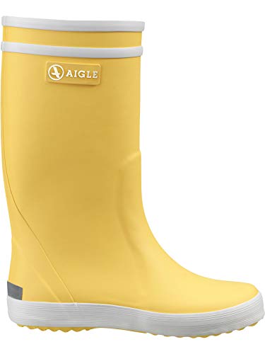 Aigle Lolly Pop Gummistiefel 84564 Unisex-Kinder, Gelb (Gelb / Weiß 3), 84553, 34 von Aigle