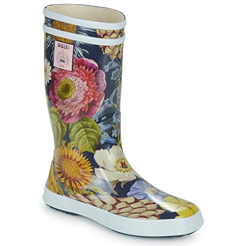 Aigle Lolly Pop Play2 Gummistiefel, Kew Multibloom Mehrfarbig, 27 EU von Aigle