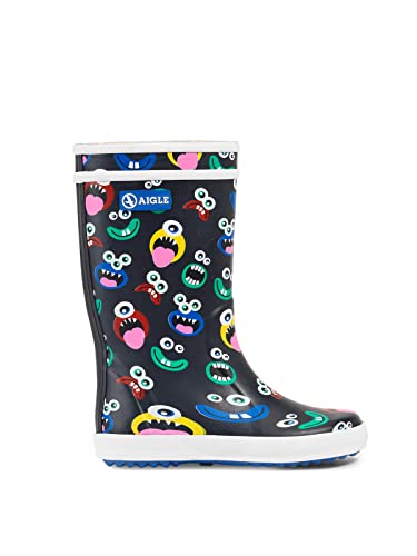 Aigle Lolly Pop Theme, Botte de Pluie Garçon Unisex Kinder, Monstres, 24 EU von Aigle