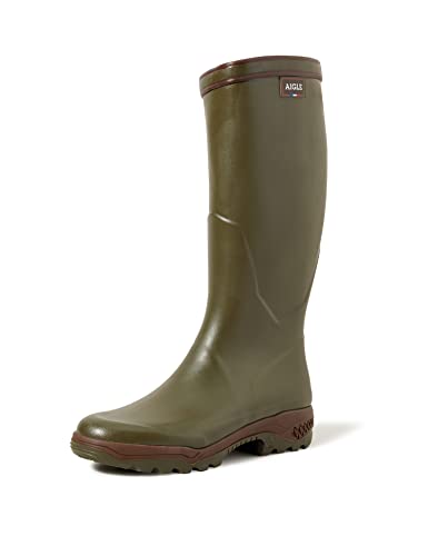 Aigle Herren Parcours 2 Gummistiefel, Grün (Kaki), 42 EU von Aigle