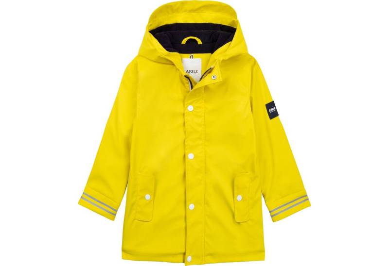 Aigle Regenmantel AIGLE Kinder Regenjacke / Regenmantel in blau mit Kapuze von Aigle