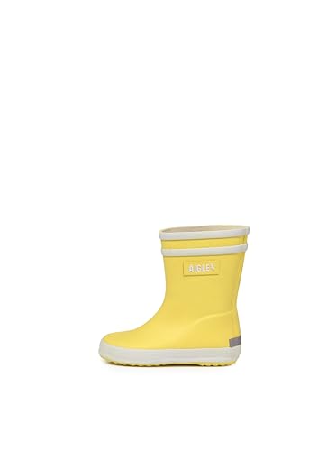 Aigle Unisex Baby FLAC 2 Gummistiefel, Jaune New, 20 EU von Aigle