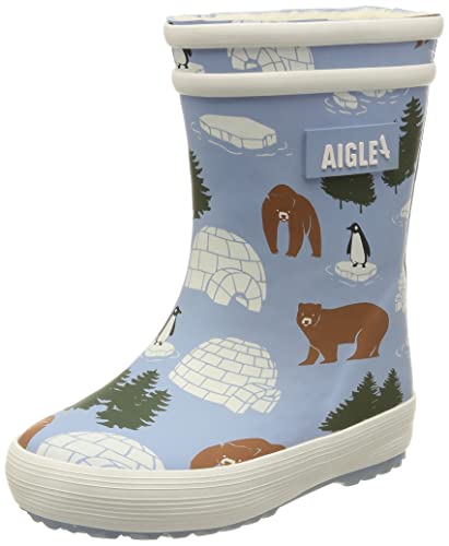 Aigle Unisex Baby FLAC F PT2 Gummistiefel, Igloo, 22 EU von Aigle