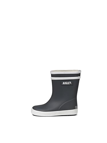 Aigle Unisex Baby Flac 2 Gummistiefel, Charcoal Grey, 20 EU von Aigle