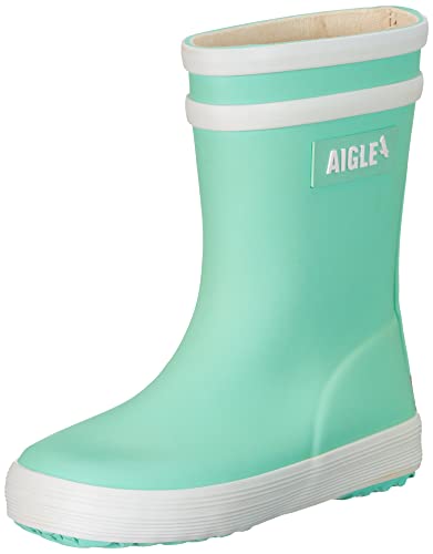 Aigle Unisex Baby Flac 2 Gummistiefel, Lagoongrün, 19 EU von Aigle