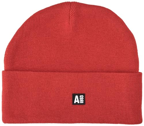 Aigle Unisex Mütze-Aiw23ubea001 Beanie-Mütze, Rot (Chili), One Size von Aigle