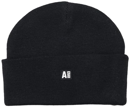 Aigle Unisex Mütze-Aiw23ubea001 Beanie-Mütze, Schwarz, One Size von Aigle