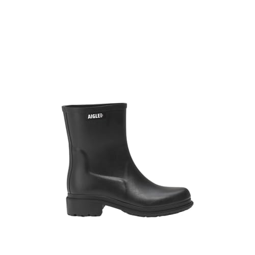 Aigle Damen FULFEEL MID NL Gummistiefel, Schwarz, 36 EU von Aigle
