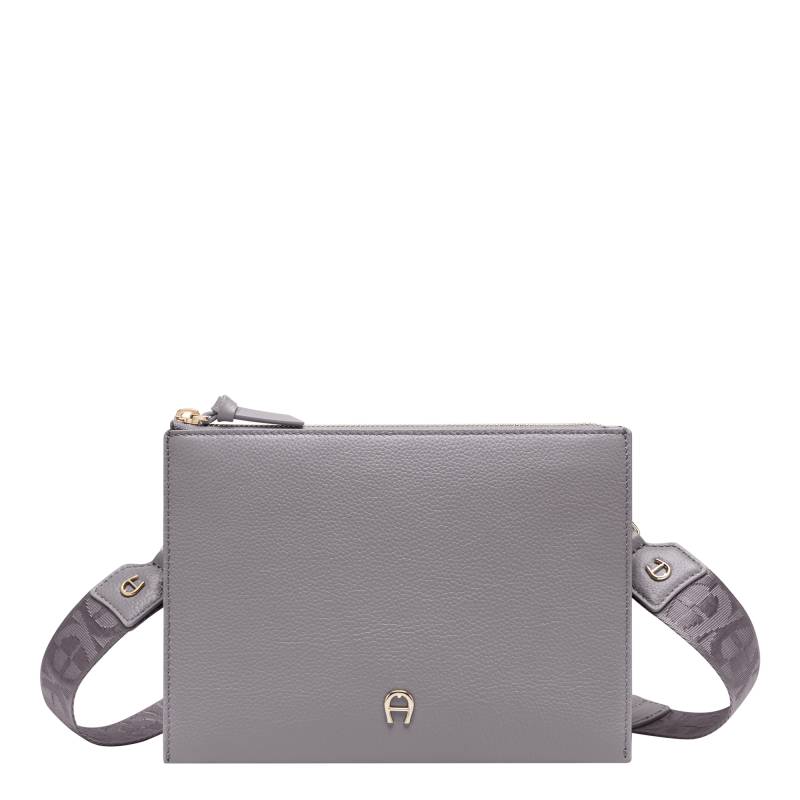 Aigner Zita Beutel mit Schulterriemen grau von Aigner