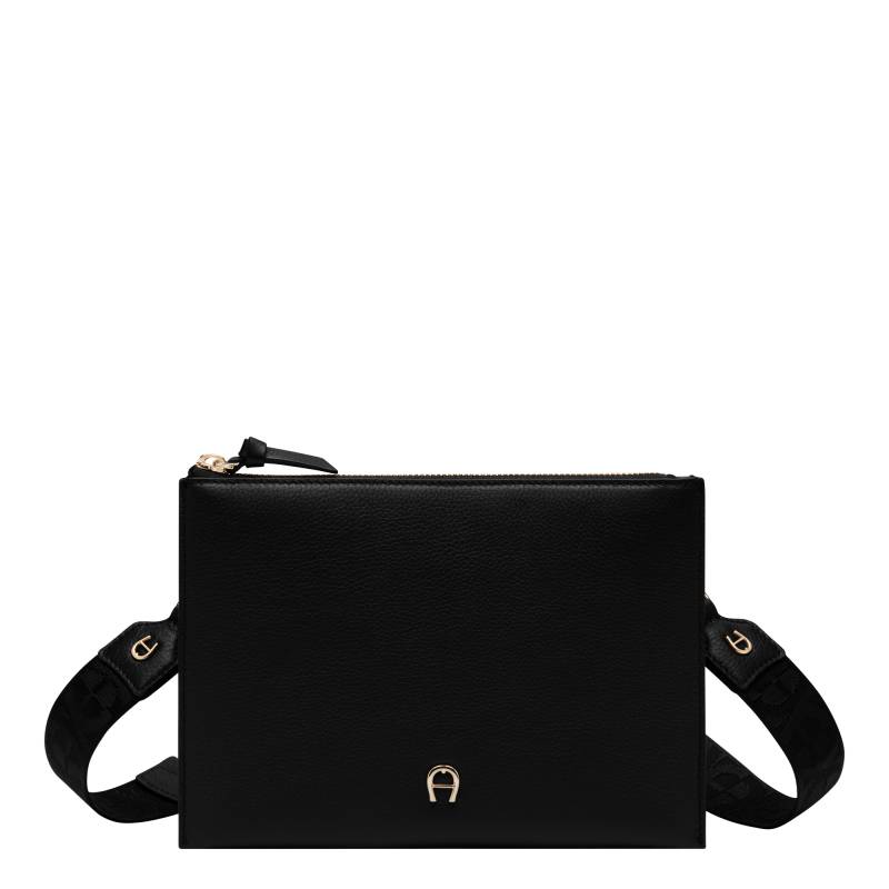 Aigner Zita Beutel mit Schulterriemen schwarz von Aigner