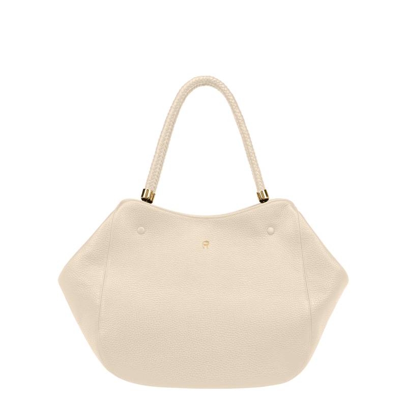 Aigner Carré Soft Shopper L weiß von Aigner