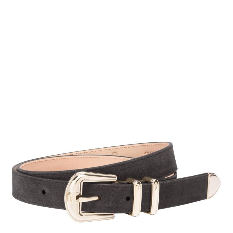 Aigner Casual Gürtel 2,5 cm grau von Aigner