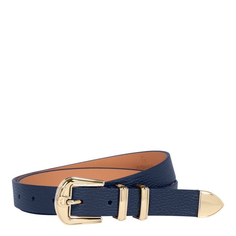 Aigner Cybill Gürtel 2,5 cm blau von Aigner