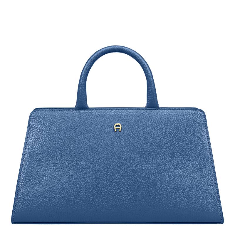 Aigner Cybill Handtasche Stretch M blau von Aigner